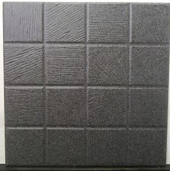 Asia Tile Alpha Black 20x20
